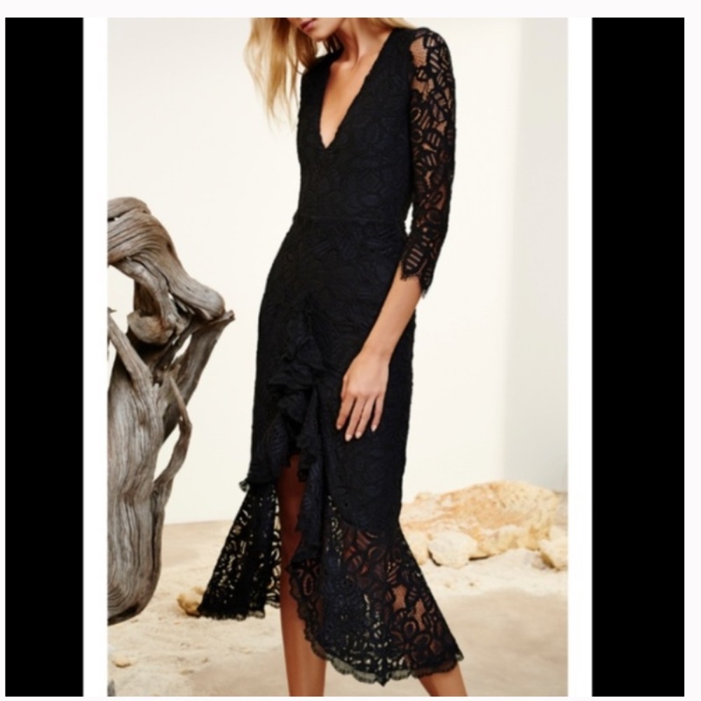 Alexis Navy Nadege Dress